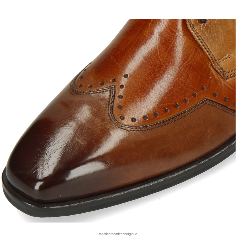 Melvin & Hamilton Hommes Alex 3 R44228492 chaussures derby brun clair