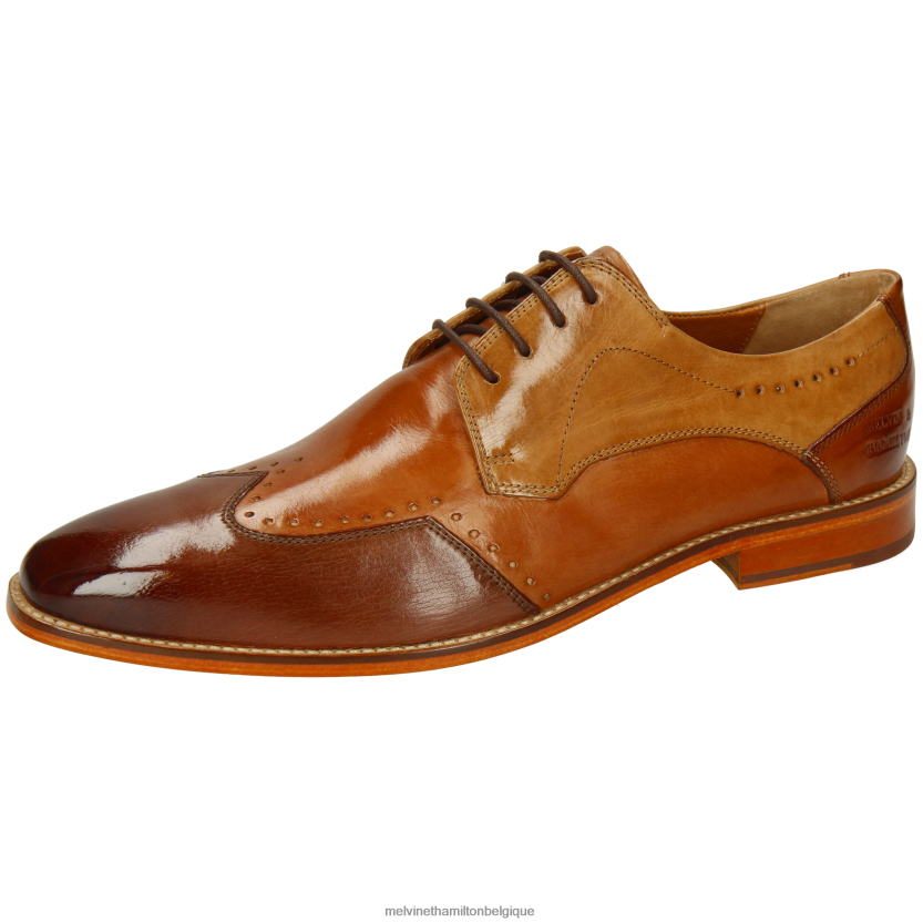 Melvin & Hamilton Hommes Alex 3 R44228502 chaussures derby brun