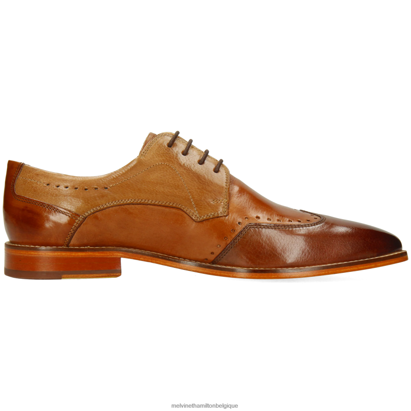 Melvin & Hamilton Hommes Alex 3 R44228502 chaussures derby brun