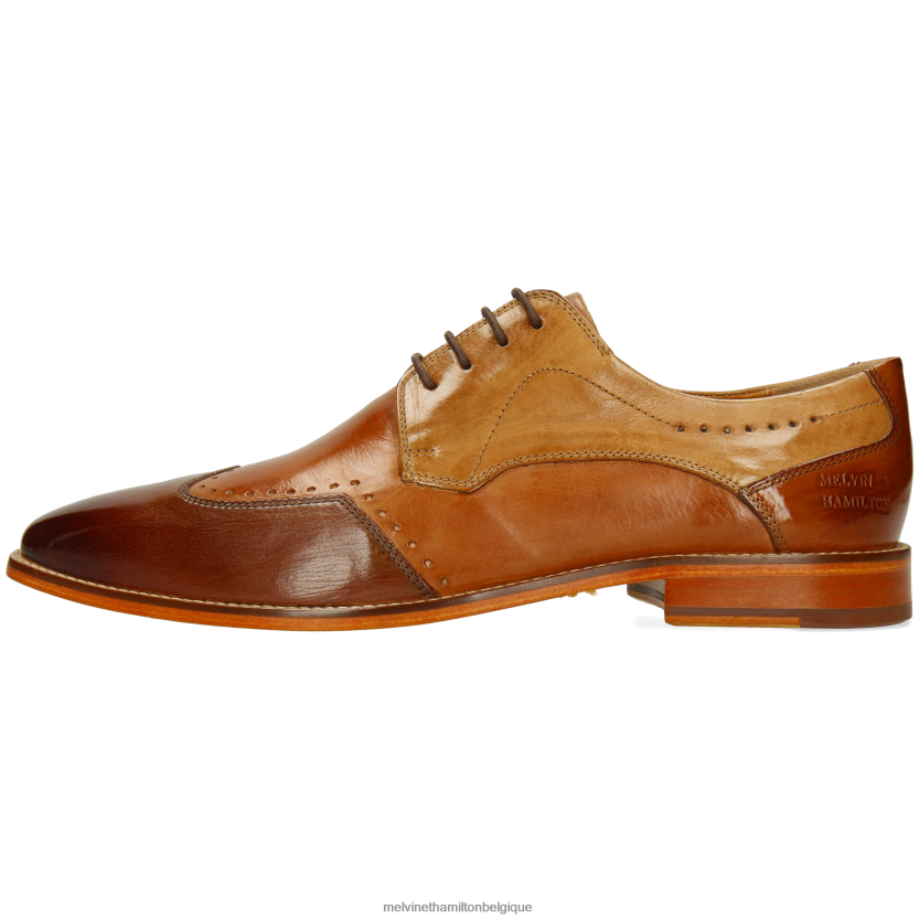 Melvin & Hamilton Hommes Alex 3 R44228502 chaussures derby brun