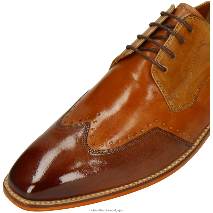 Melvin & Hamilton Hommes Alex 3 R44228502 chaussures derby brun