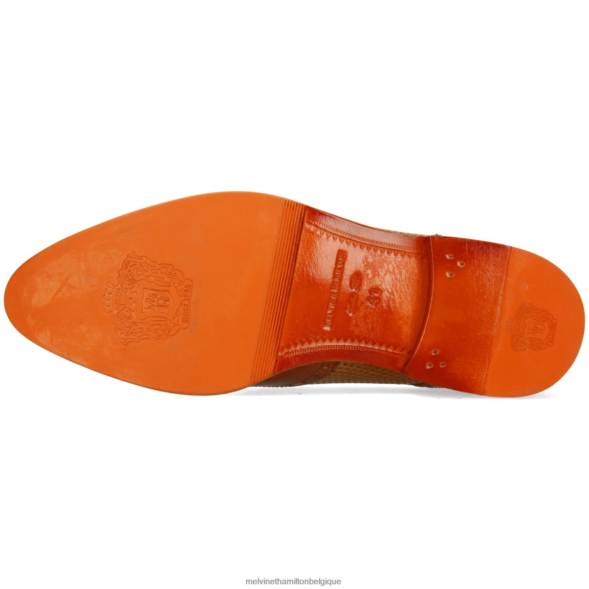 Melvin & Hamilton Hommes Bobby 1 R44228395 chaussures derby brun clair