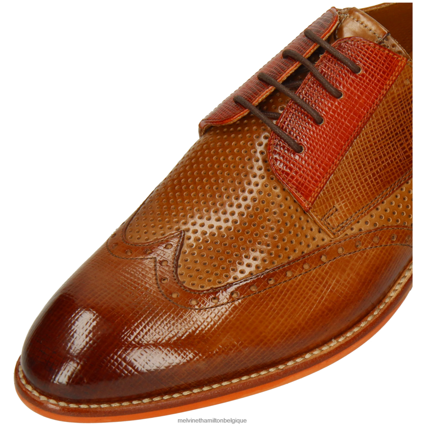 Melvin & Hamilton Hommes Bobby 1 R44228395 chaussures derby brun clair
