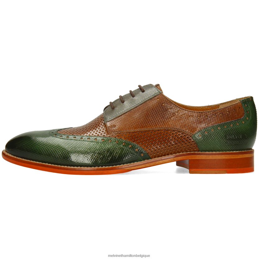 Melvin & Hamilton Hommes Bobby 1 R44228400 chaussures derby brun