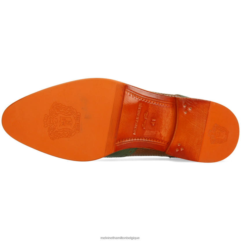 Melvin & Hamilton Hommes Bobby 1 R44228400 chaussures derby brun