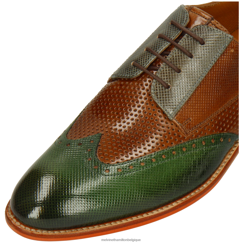 Melvin & Hamilton Hommes Bobby 1 R44228400 chaussures derby brun