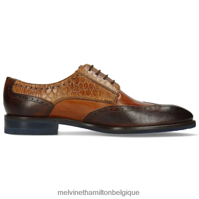 Melvin & Hamilton Hommes Bobby 1 R44228539 chaussures derby brun