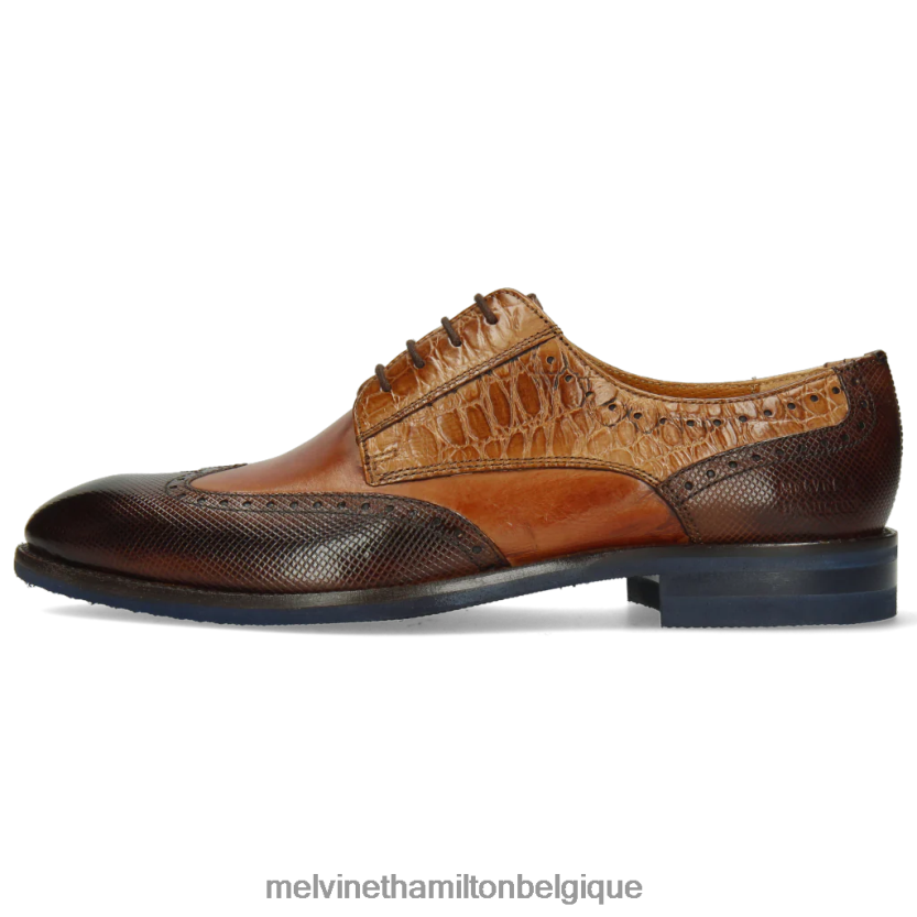 Melvin & Hamilton Hommes Bobby 1 R44228539 chaussures derby brun