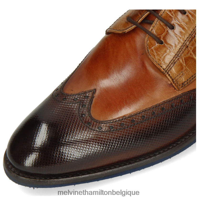 Melvin & Hamilton Hommes Bobby 1 R44228539 chaussures derby brun