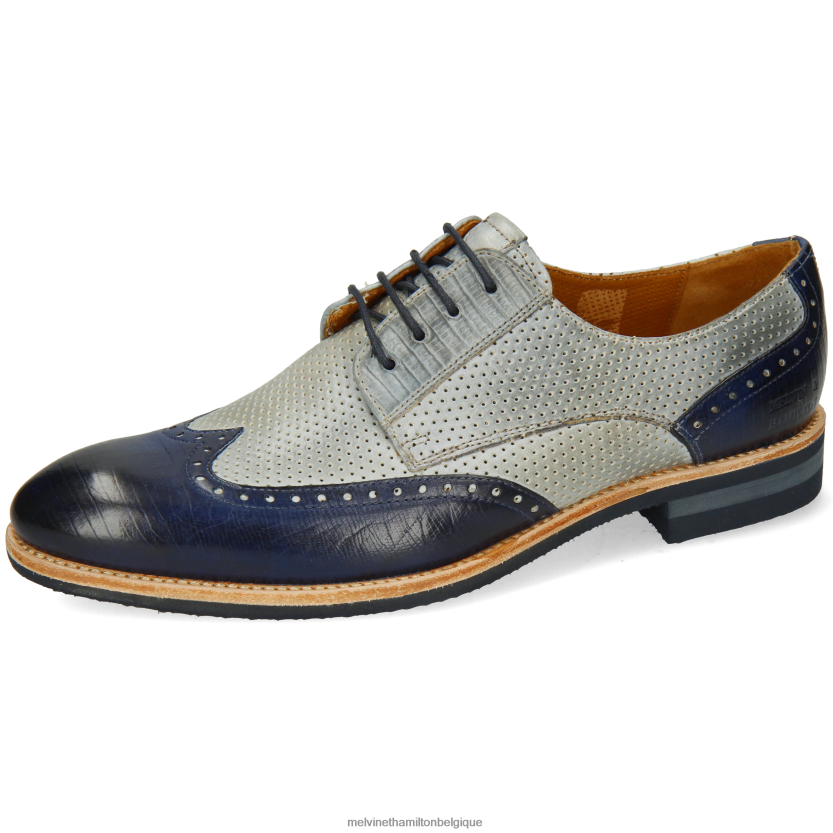 Melvin & Hamilton Hommes Bobby 1 R44228553 chaussures derby multi