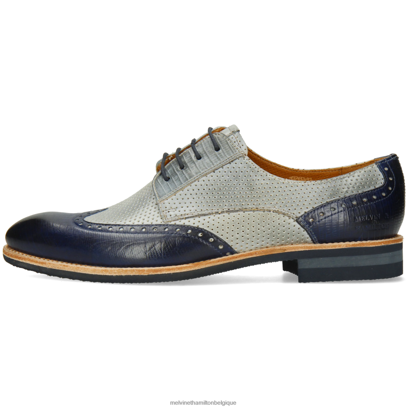 Melvin & Hamilton Hommes Bobby 1 R44228553 chaussures derby multi