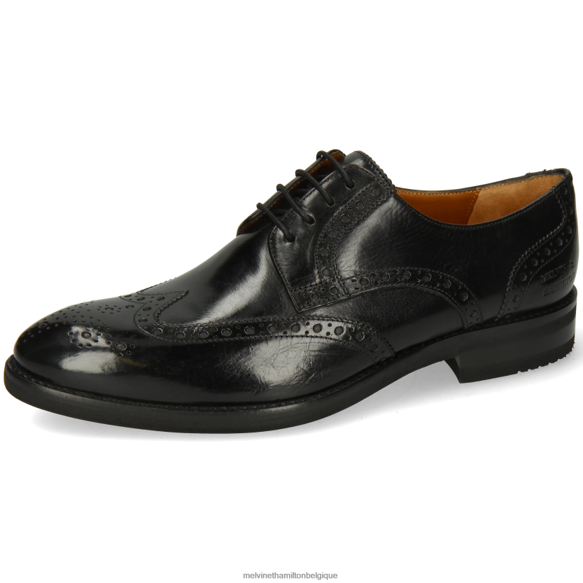 Melvin & Hamilton Hommes Bobby 5 R44228382 chaussures derby noir