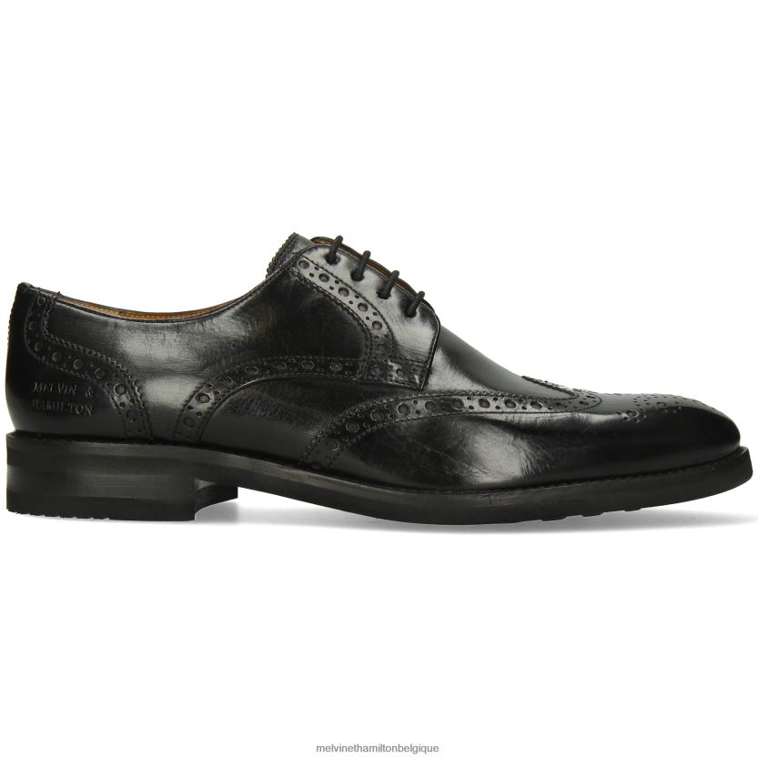 Melvin & Hamilton Hommes Bobby 5 R44228382 chaussures derby noir
