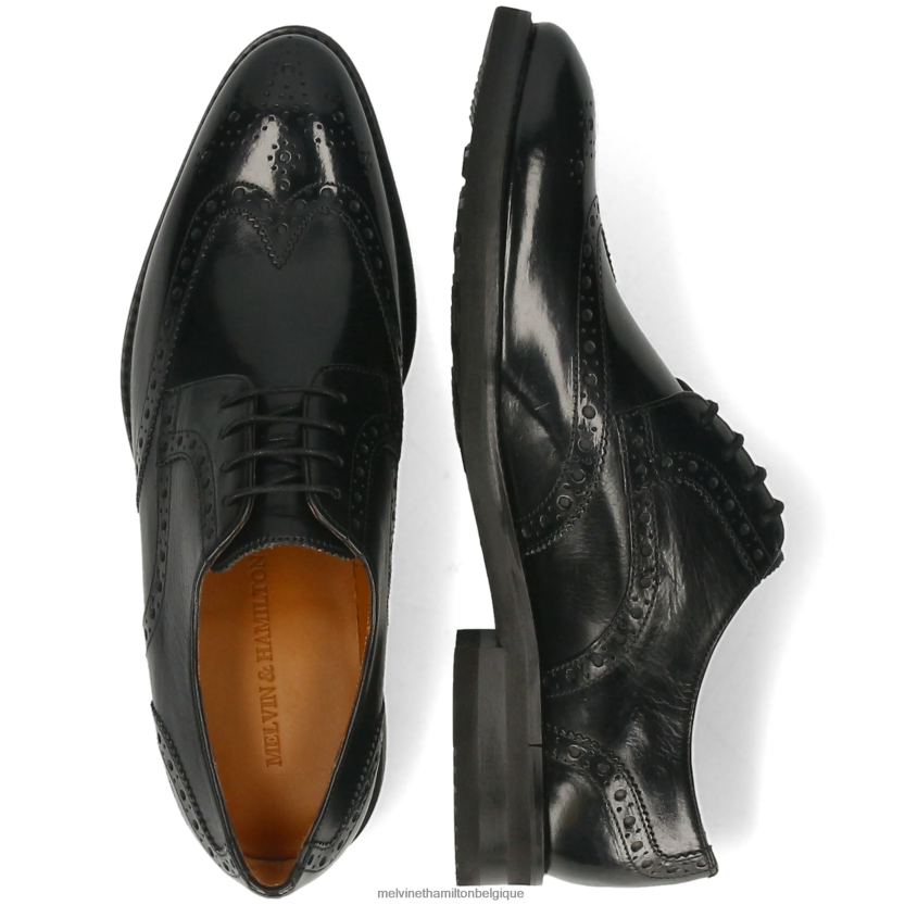Melvin & Hamilton Hommes Bobby 5 R44228382 chaussures derby noir