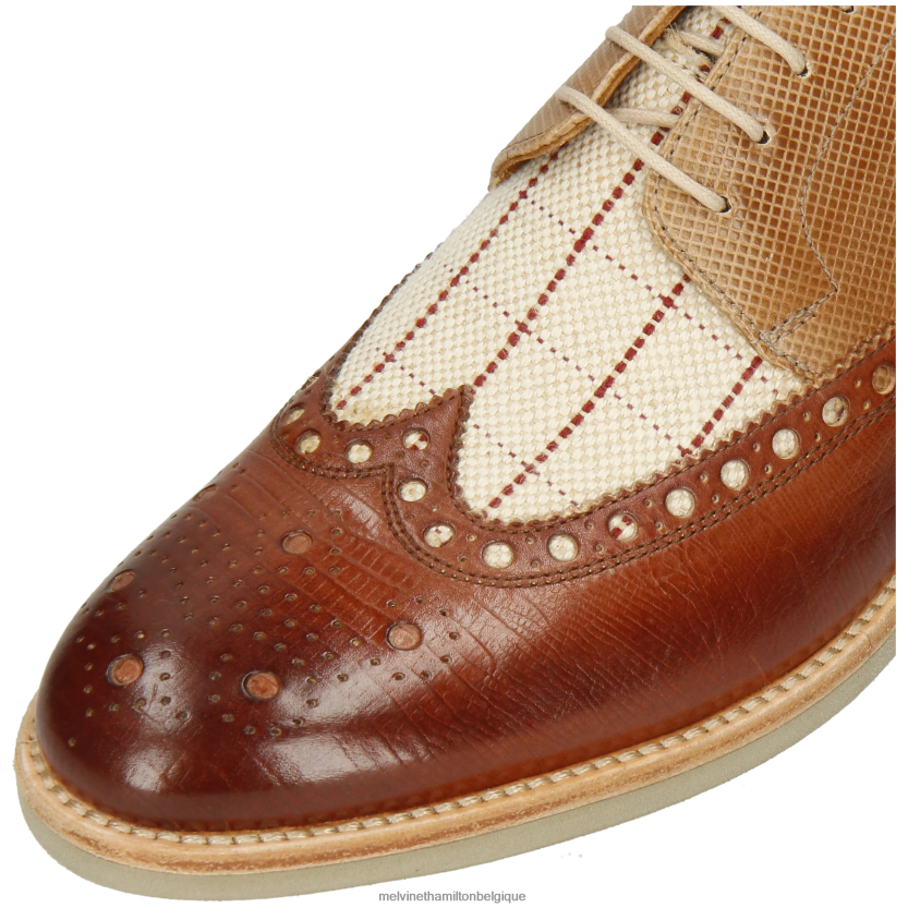 Melvin & Hamilton Hommes Clint 34 R44228484 chaussures derby brun