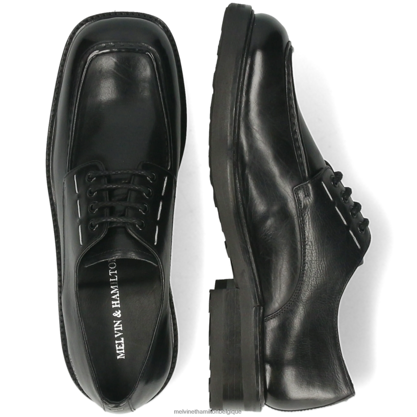 Melvin & Hamilton Hommes Clooney 6 R44228425 chaussures derby noir