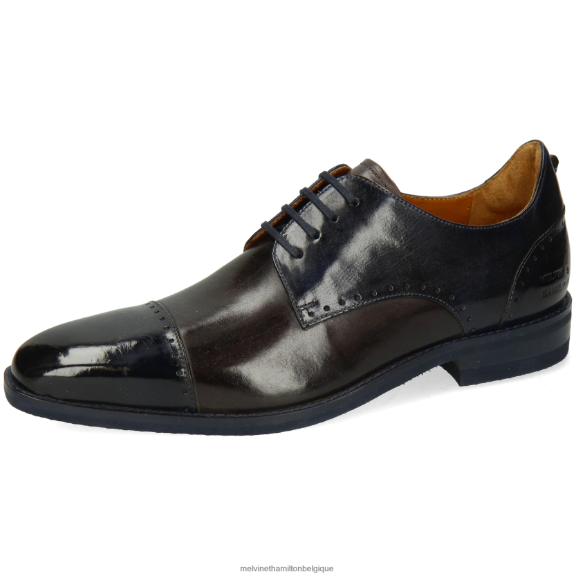 Melvin & Hamilton Hommes Dave 1 R44228499 chaussures derby gris