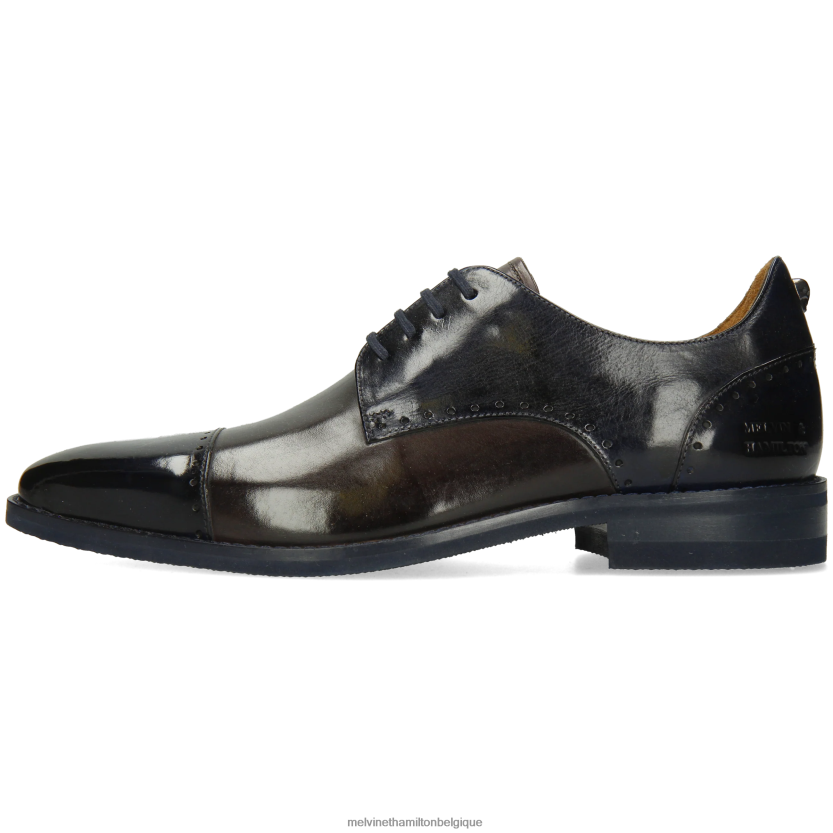 Melvin & Hamilton Hommes Dave 1 R44228499 chaussures derby gris