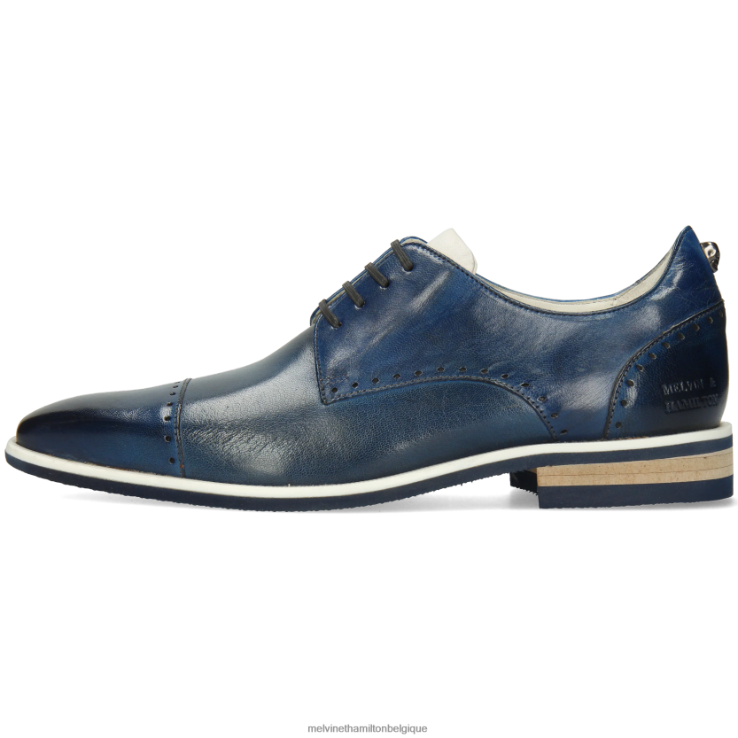 Melvin & Hamilton Hommes Dave 1 R44228552 chaussures derby bleu