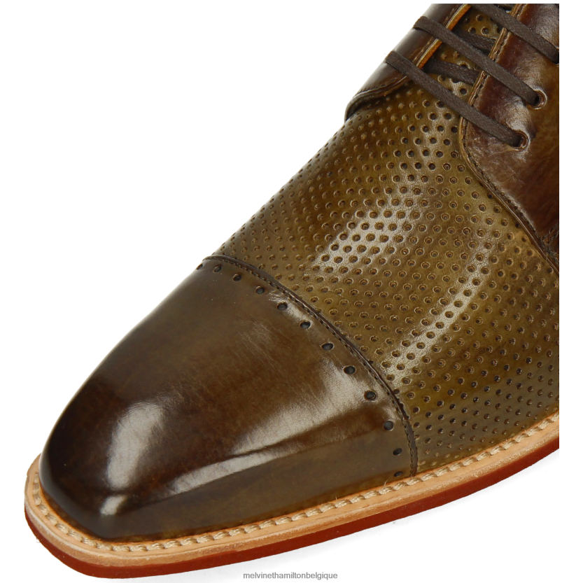 Melvin & Hamilton Hommes Dave 1 R44228561 chaussures derby vert