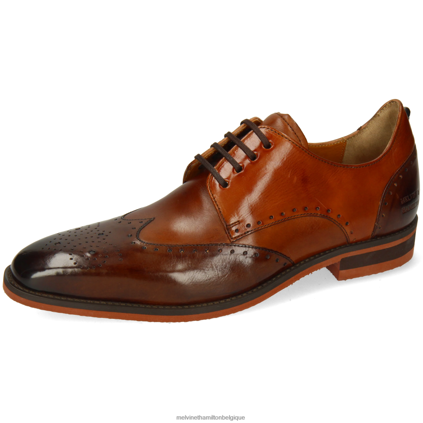 Melvin & Hamilton Hommes David 2 R44228385 chaussures derby brun