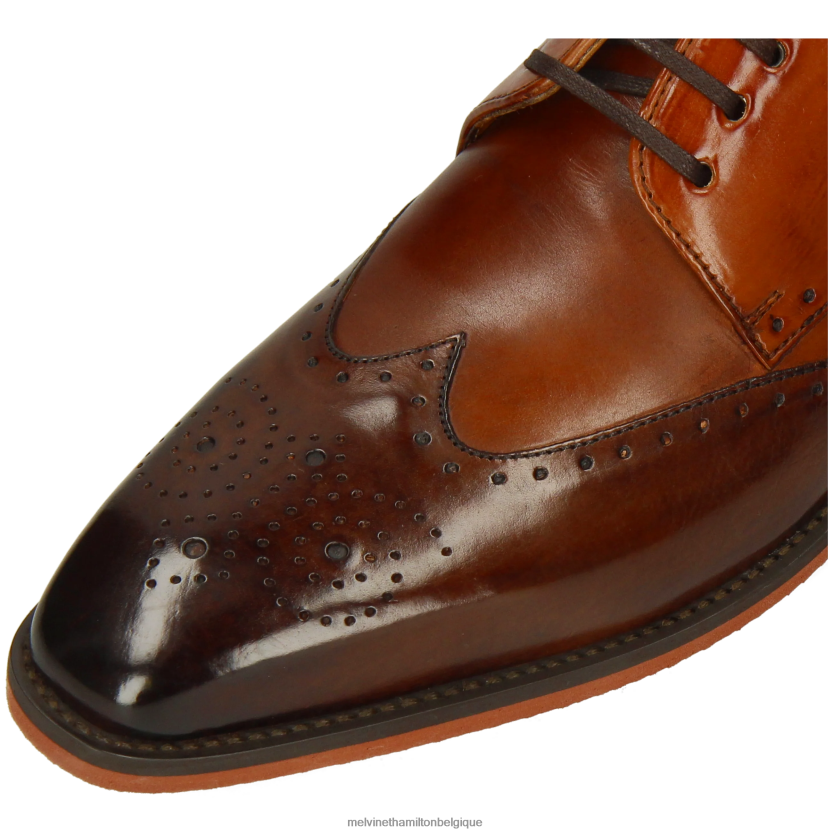 Melvin & Hamilton Hommes David 2 R44228385 chaussures derby brun