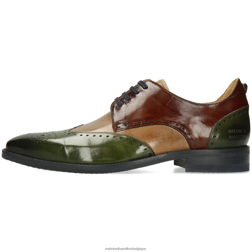 Melvin & Hamilton Hommes David 2 R44228386 chaussures derby multi