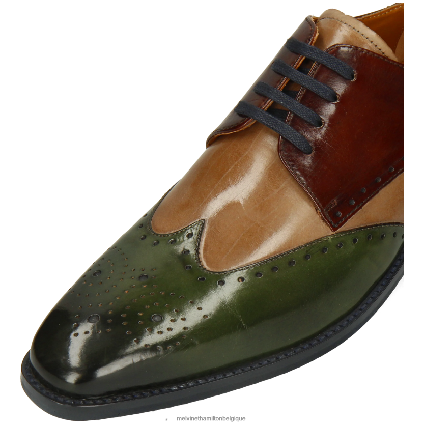 Melvin & Hamilton Hommes David 2 R44228386 chaussures derby multi