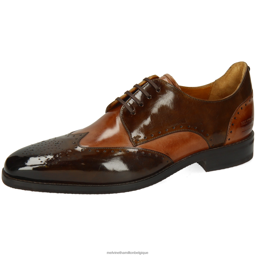 Melvin & Hamilton Hommes David 2 R44228446 chaussures derby brun