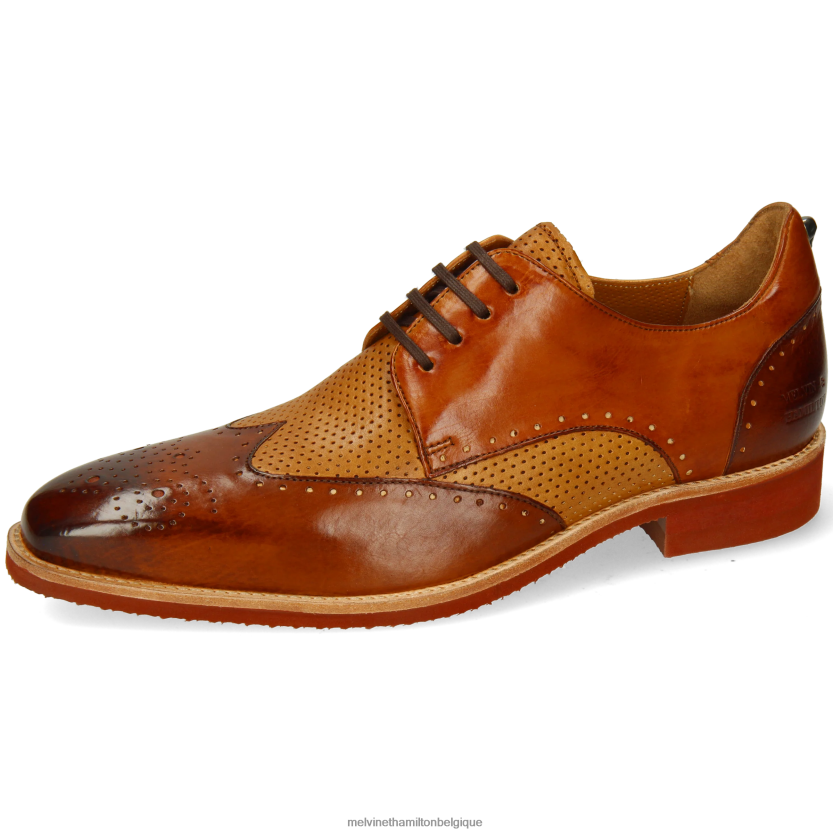 Melvin & Hamilton Hommes David 2 R44228462 chaussures derby brun