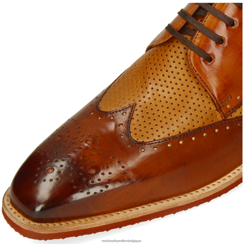 Melvin & Hamilton Hommes David 2 R44228462 chaussures derby brun