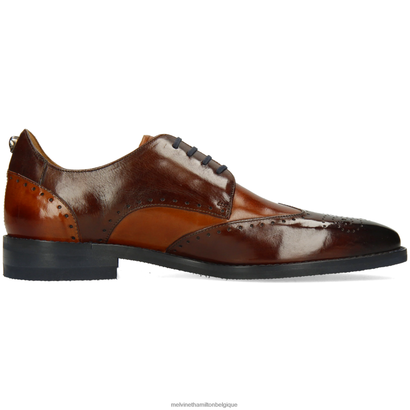 Melvin & Hamilton Hommes David 2 R44228507 chaussures derby brun