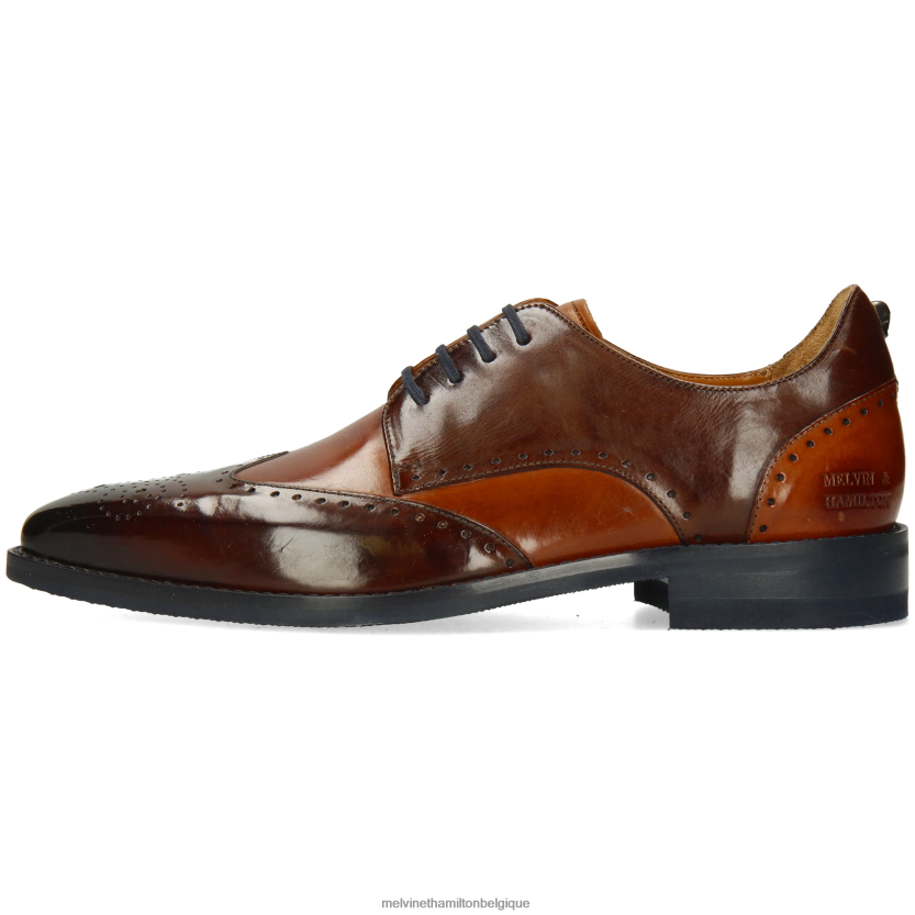 Melvin & Hamilton Hommes David 2 R44228507 chaussures derby brun