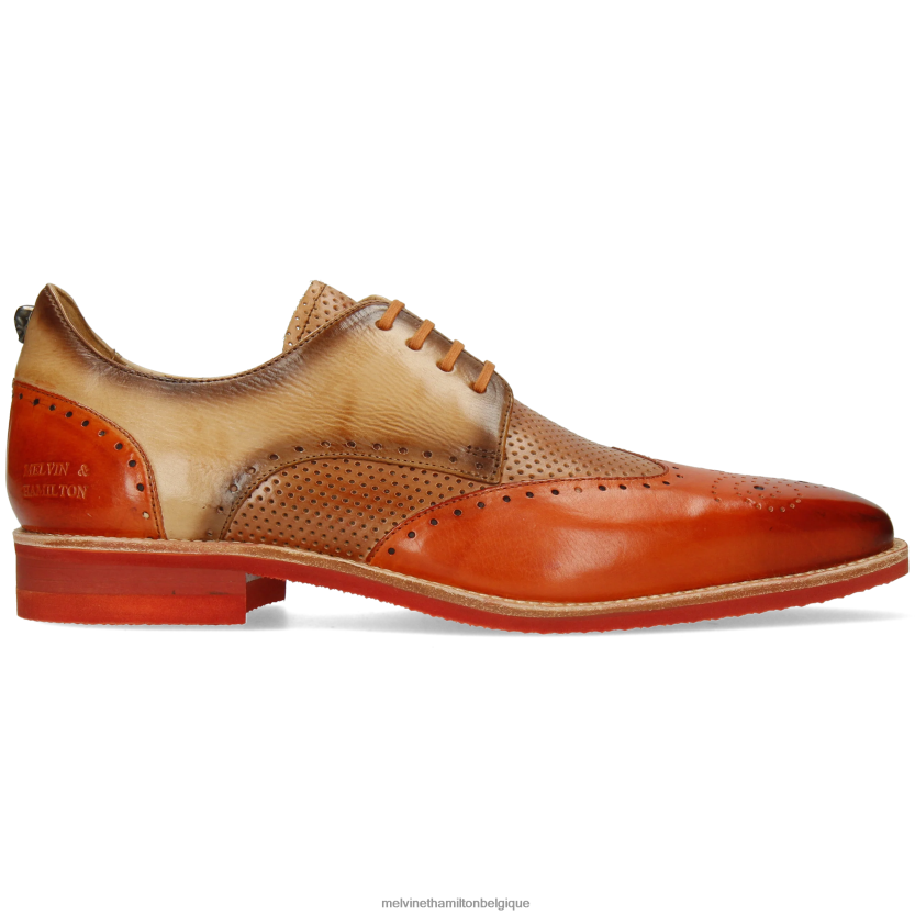 Melvin & Hamilton Hommes David 2 R44228508 chaussures derby multi
