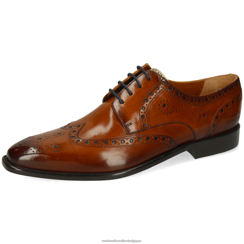Melvin & Hamilton Hommes Dylan 2 R44228355 chaussures derby brun
