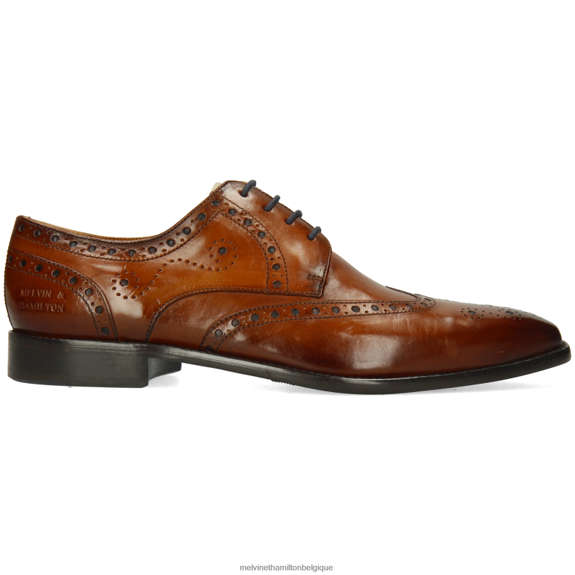 Melvin & Hamilton Hommes Dylan 2 R44228355 chaussures derby brun