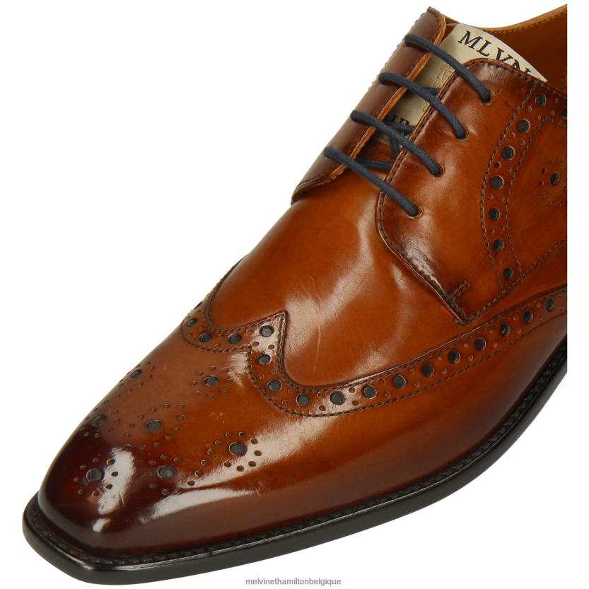 Melvin & Hamilton Hommes Dylan 2 R44228355 chaussures derby brun