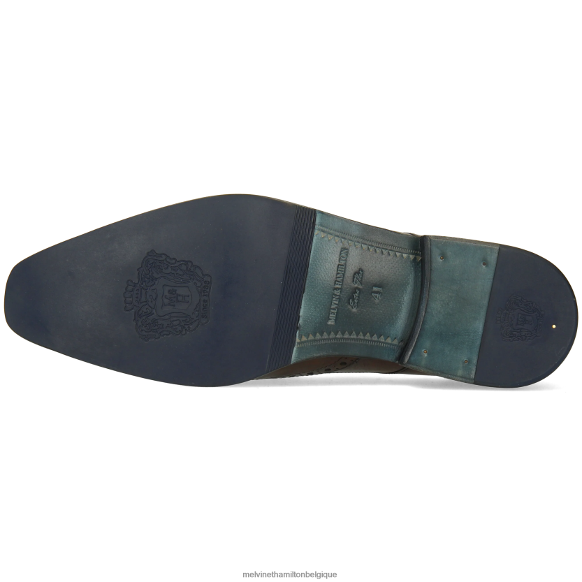 Melvin & Hamilton Hommes Dylan 2 R44228365 chaussures derby gris