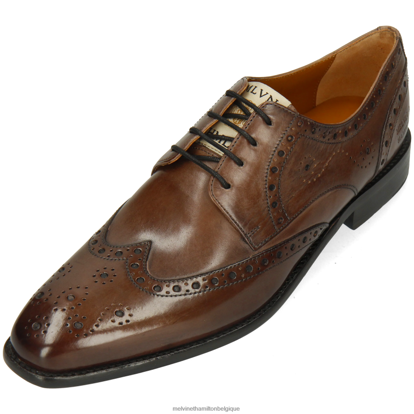 Melvin & Hamilton Hommes Dylan 2 R44228365 chaussures derby gris