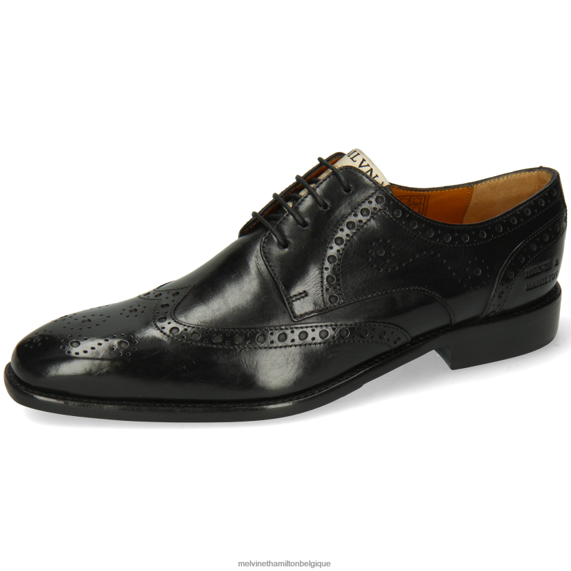 Melvin & Hamilton Hommes Dylan 2 R44228437 chaussures derby noir