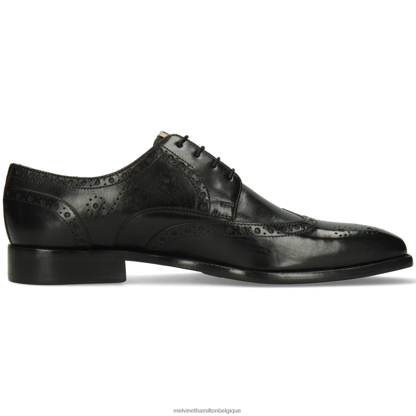 Melvin & Hamilton Hommes Dylan 2 R44228437 chaussures derby noir