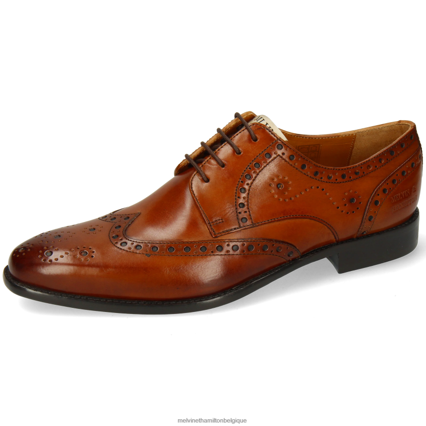 Melvin & Hamilton Hommes Dylan 2 R44228477 chaussures derby brun