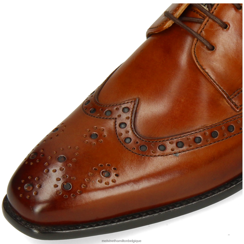 Melvin & Hamilton Hommes Dylan 2 R44228477 chaussures derby brun
