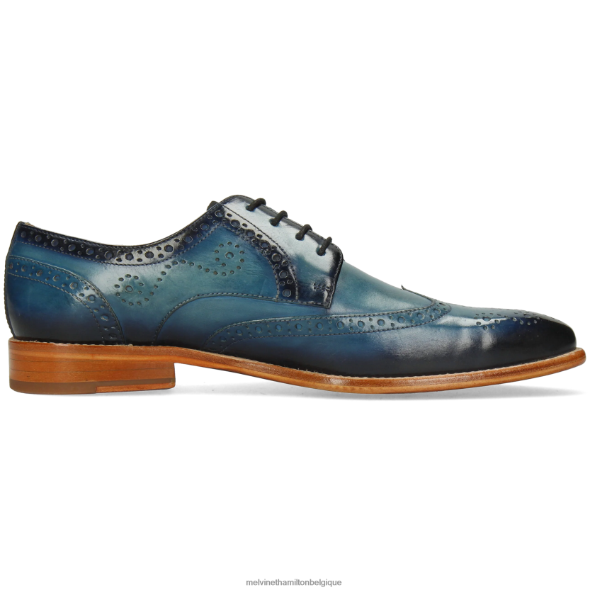 Melvin & Hamilton Hommes Dylan 2 R44228483 chaussures derby bleu
