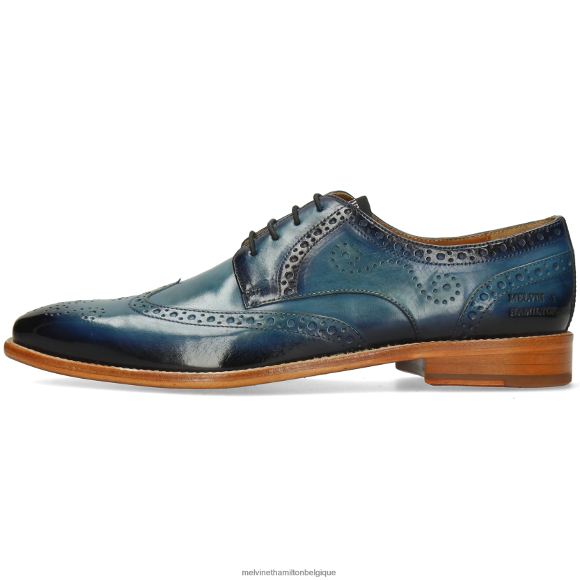 Melvin & Hamilton Hommes Dylan 2 R44228483 chaussures derby bleu