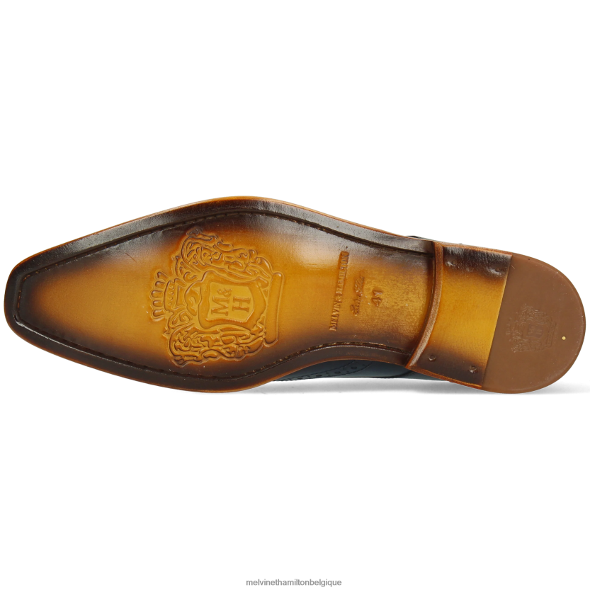 Melvin & Hamilton Hommes Dylan 2 R44228483 chaussures derby bleu