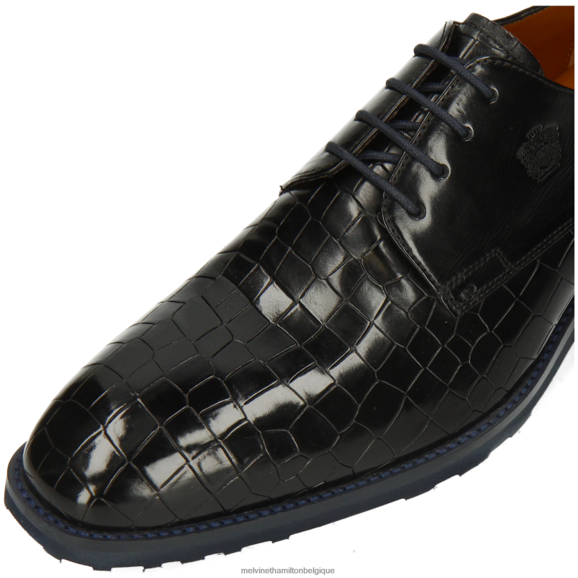 Melvin & Hamilton Hommes Flynn 1 R44228377 chaussures derby noir