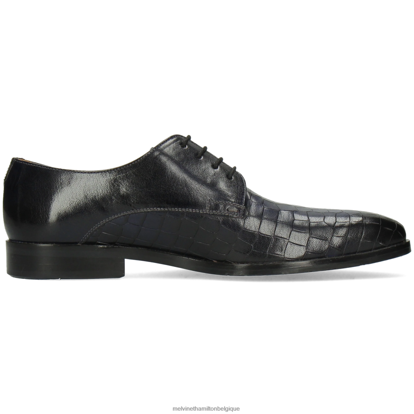 Melvin & Hamilton Hommes Flynn 1 R44228537 chaussures derby bleu