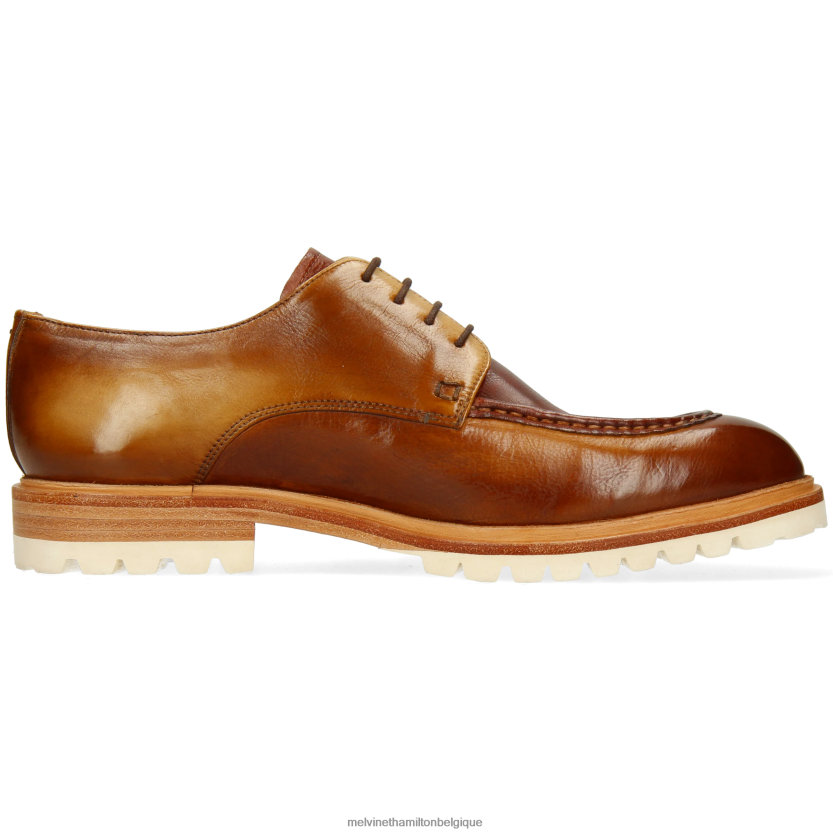 Melvin & Hamilton Hommes Georges 2 R44228394 chaussures derby brun