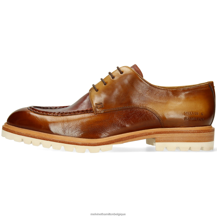 Melvin & Hamilton Hommes Georges 2 R44228394 chaussures derby brun